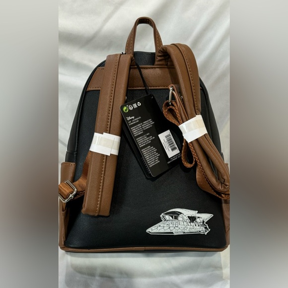 NWT Star Wars Lando Jabba the Hut mini backpack w/ matching wallet - Picture 11 of 14